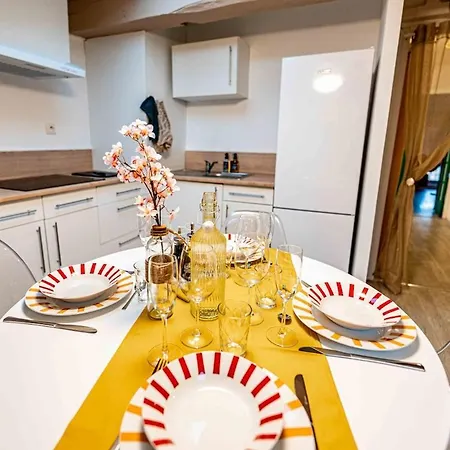 Appartement Air-conditioned Two-room Free Parking Close To Aude